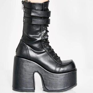 ENERGY ENIGMA PLATFORM BOOTS BY DEMONIA